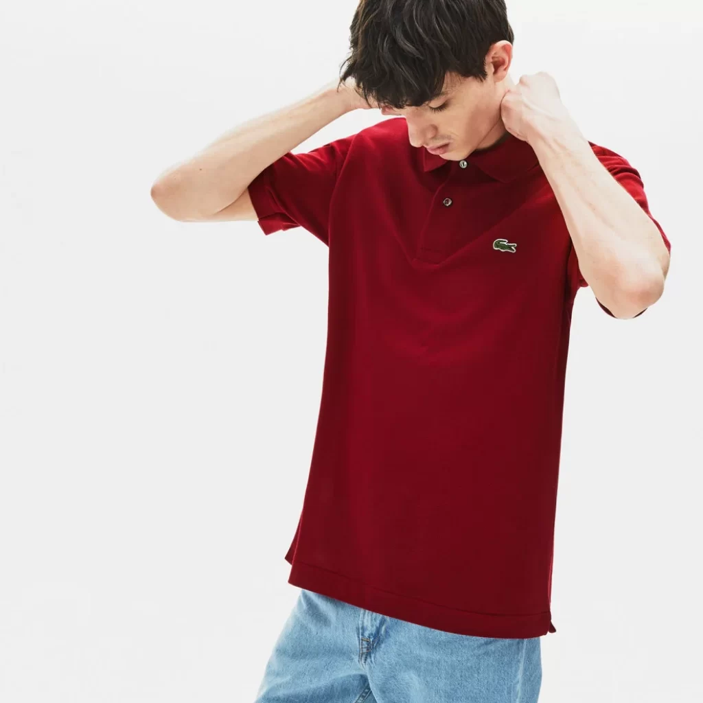 Lacoste Classic Fit Ανδρική Πόλο Μπλούζα 