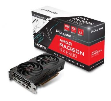 Sapphire Pulse AMD Radeon RX 6600 Gaming 8GB GDDR6