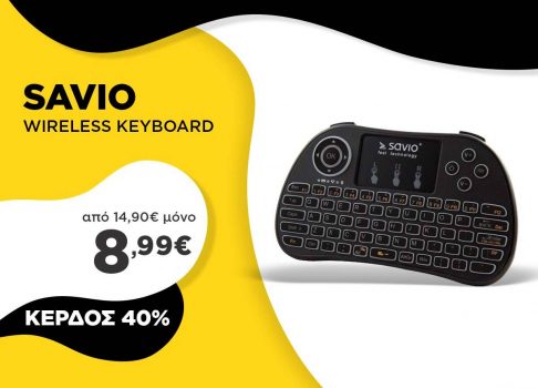 SAVIO KW-01 WIRELESS KEYBOARD