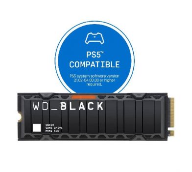 WD Black SN850 SSD 1TB Heatsink