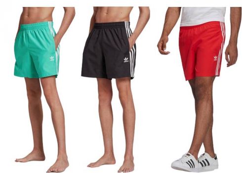 Ανδρικό Σορτς Μαγιό Adidas Originals Adicolor Classics 3-Stripes
