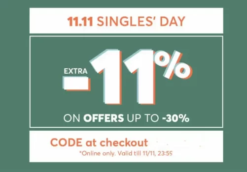 Funky Buddha: -11% έκπτωση για την Singles Day