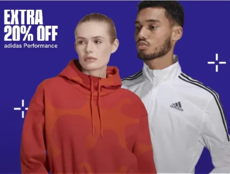 Cosmos Sport: Extra 20% σε όλα τα Adidas Performance