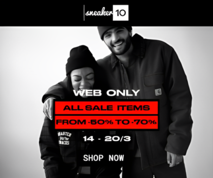 Sneaker10 Bazaar από -50% έως -70%