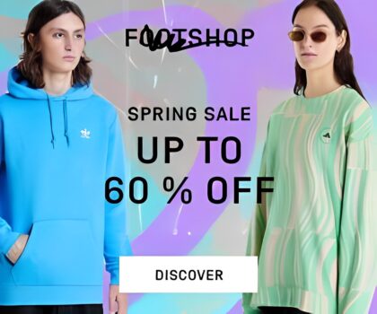 Footshop: Ανοιξιάτικες εκπτώσεις έως -60%