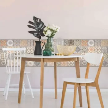 Αυτοκόλλητα Πλακάκια Προστασίας Τοίχων Orange Azulejos