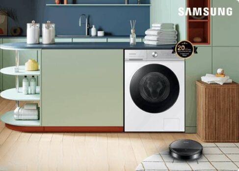 Πλυντήρια ρούχων Samsung με δώρο Σκούπα Ρομπότ