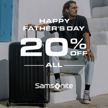 Samsonite: -20% σε όλα τα προϊόντα