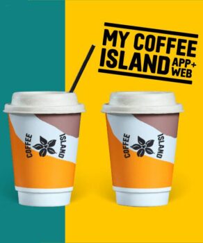 Coffee Island: 1+1 δώρο σε ροφήματα έως 25/6 (app+web)