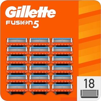 Gillette Fusion 5 Ανταλλακτικές Κεφαλές 18 τμχ