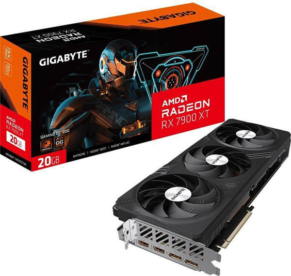 VGA GIGABYTE NVIDIA RADEON RX 7900XT GAMING OC 20GB GDDR6 PCI-E RETAIL