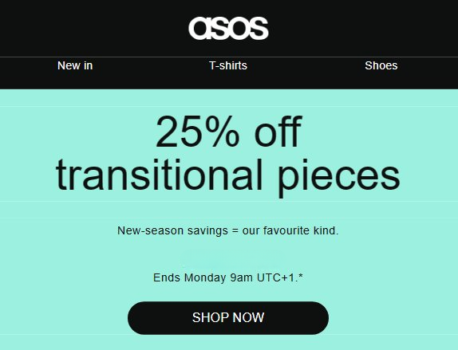 asos promo code greece