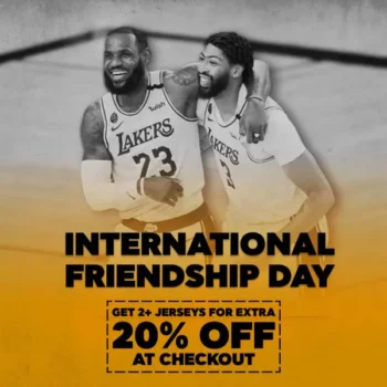 Slamdunk: Extra -20% με την αγορά 2+ Jerseys