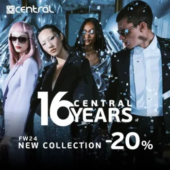 Central: Γιορτάζει 16 Χρόνια με -20% έκπτωση στη νέα συλλογή