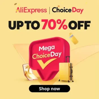 Aliexpress Choice Day: Κωδικοί για επιπλέον έκπτωση στις αγορές σας