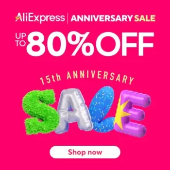Aliexpress 15th Anniversary Codes