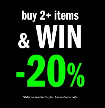 Sneaker10: Έκπτωση -20% με την αγορά 2+ προϊόντων