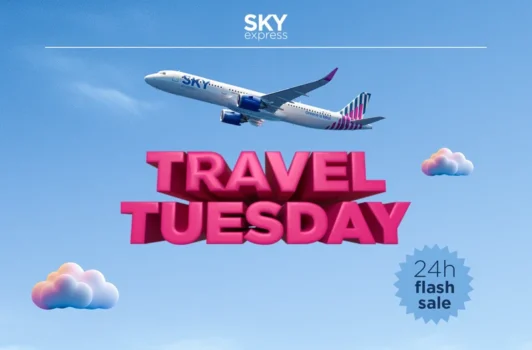 Travel Tuesday προσφορές στη SKY
