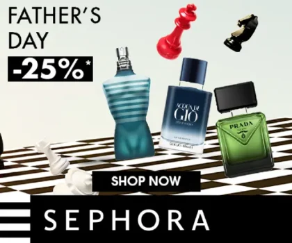 Sephora: Happy Father’s Day με -25% σε επιλεγμένα αρώματα