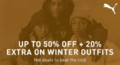 PUMA: Winter Deals με extra -20% έκπτωση