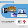 Tablet και Laptop με όφελος το 15% της αξίας τους σε G App πόντους