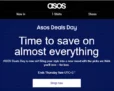 ASOS: Extra -20% σε όλα τα εκπτωτικά προϊόντα