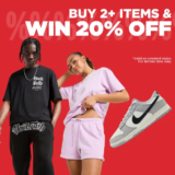 JD Sports: Αγόρασε 2+ προϊόντα και κέρδισε -20%