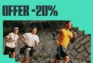 Cosmos Sport: Extra -20% σε όλη τη Running Συλλογή