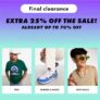 ASOS: Final Clearance με extra -25% στα εκπτωτικά