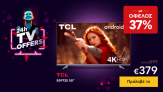 TCL 50P725 50″ Τηλεόραση Smart 4K TV