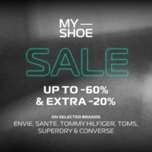 Myshoe: Εκπτώσεις έως -60% + extra -20% σε επιλεγμένα brands
