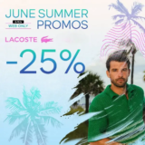 Politikos: Κέρδισε -25% σε όλα τα Lacoste