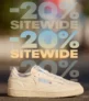 Reebok: Extra -20% σε όλα τα προϊόντα