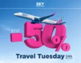 SKY express: Travel Tuesday με έως -50% για Ελλάδα & εξωτερικό